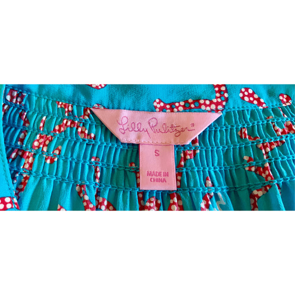 Lilly Pulitzer Silk  Top - Picture 6 of 10